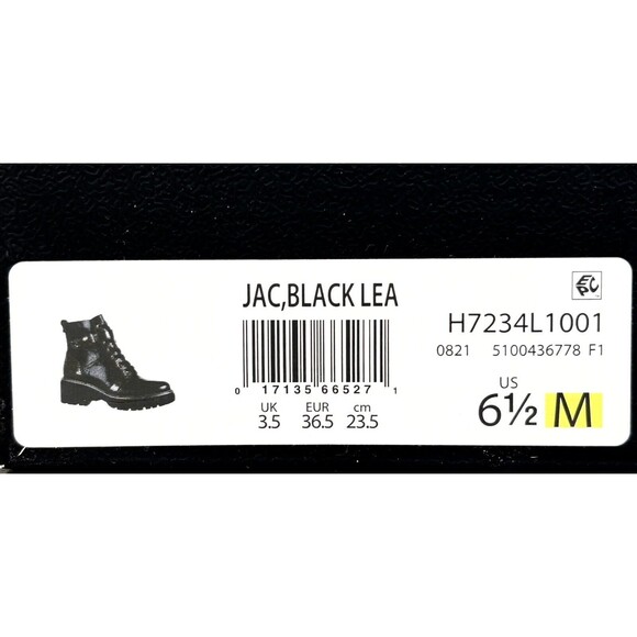 NEW Women's Moto Punk Grunge Black Zip Boots 6.5 M - Picture 12 of 12